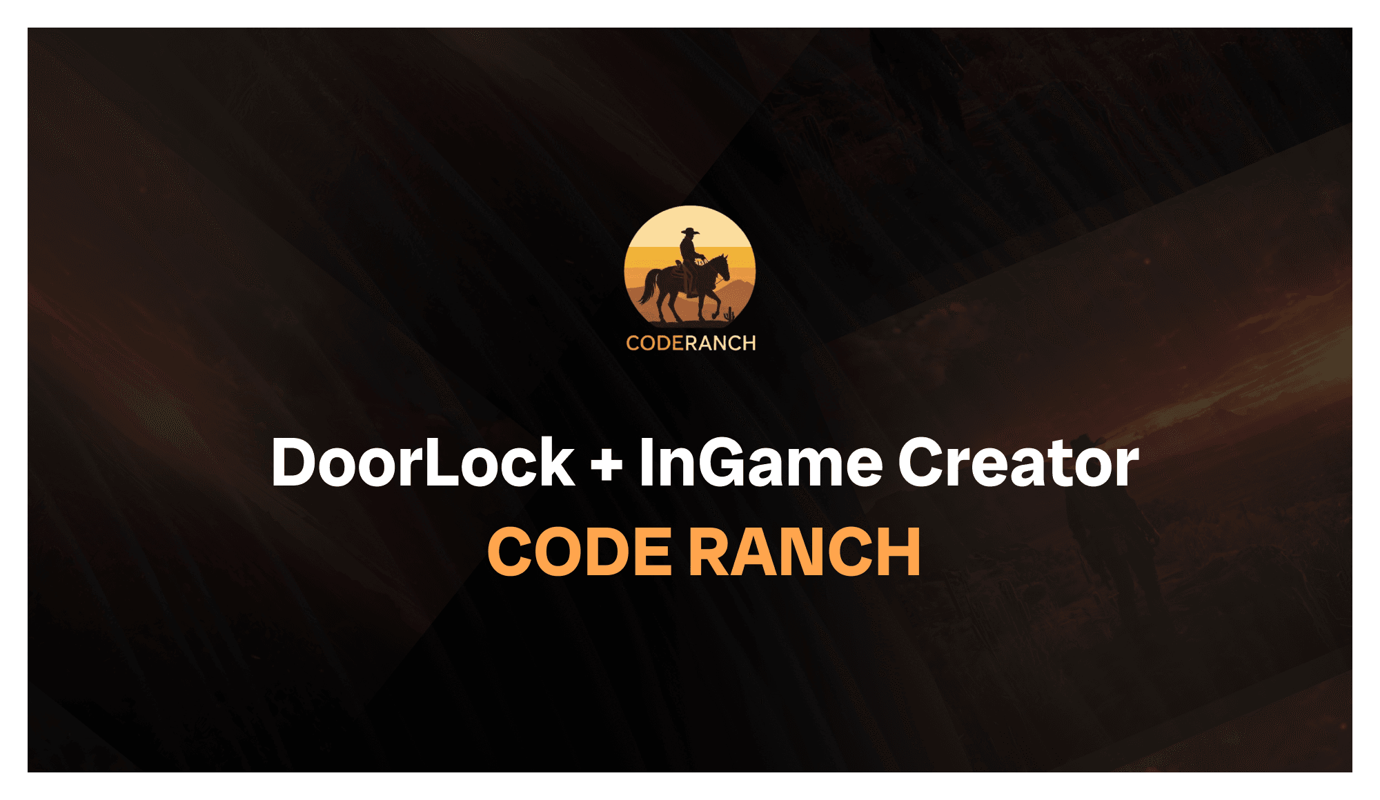 DoorLock + InGame Creator | Escrowed