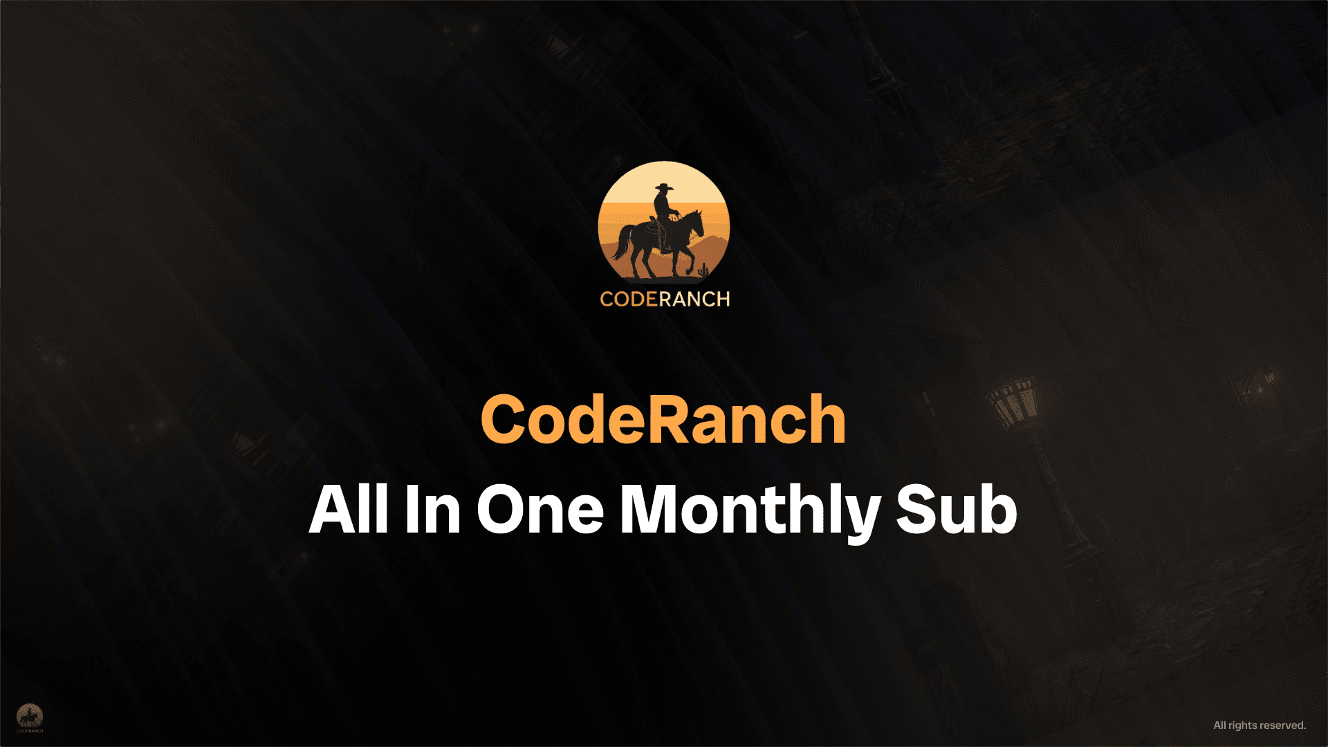 All In One Monthly Subscription