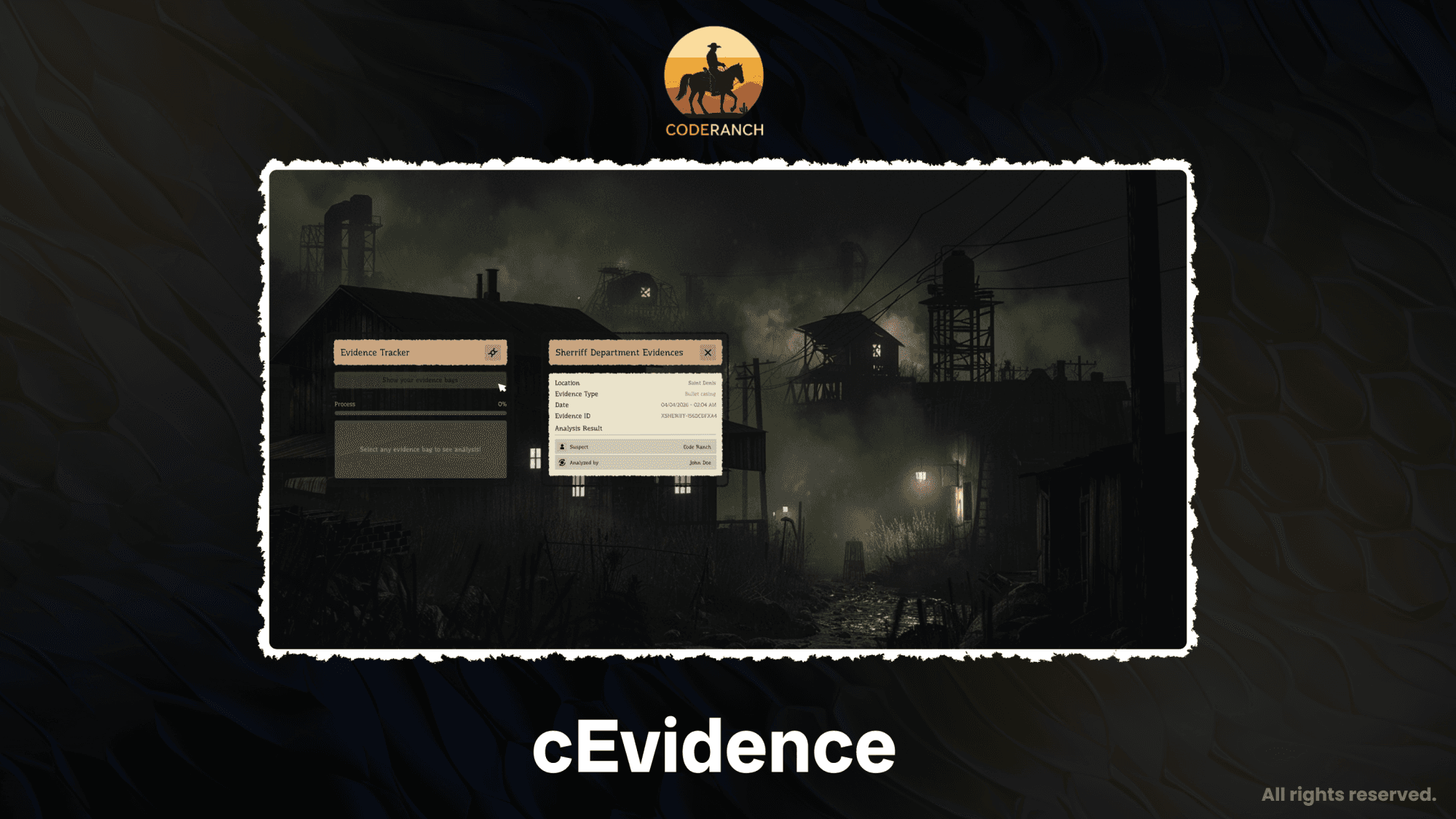 cEvidence | Escrowed